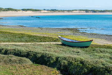 Wall Mural - Plage de Portbail dans le Cotentin, en Normandie (France)