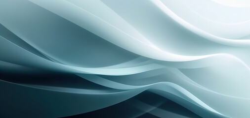 Poster - modern digital abstract 3d background. copy space. based on generative ai