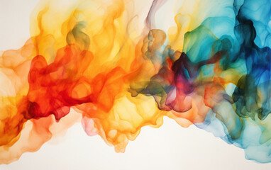 Wall Mural - abstract watercolor background