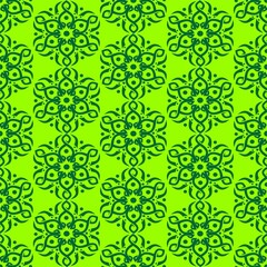 Wall Mural - Pattern Seamless Green