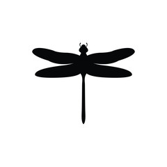 Wall Mural - dragonfly icon vector