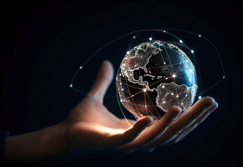 Wall Mural - ai generative. earth day concept.