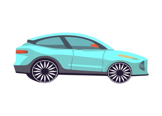 Sticker - Luxury sports car modern Generative AI