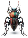 Fototapeta Konie - des nano robots tueurs inspirés de la science-fiction et de la biologie des insectes. Ces minuscules robots sont équipés d'une technologie de pointe, leur permettant de voler, de ramper et de creuser 