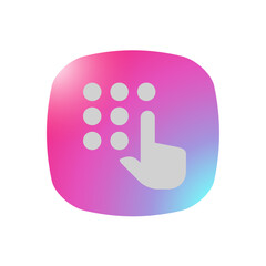 Sticker - Pattern Lock - Pictogram (icon) 