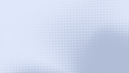 Poster - Abstract dots halftone blue gray color pattern gradient texture background.