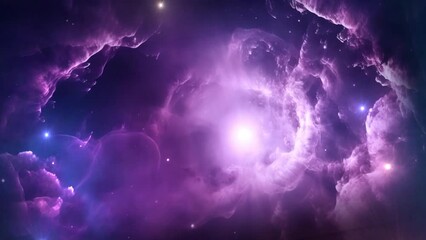 Wall Mural - Beautiful nebula in space - stars - galaxy - cosmos  - Concept Art 