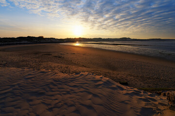 Wall Mural - Bay of Authie in the  Pas-de-Calais coast