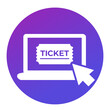 buy tickets online icon for web