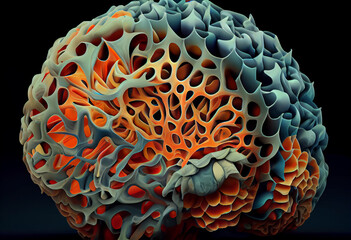 Poster - brain in the aquarium