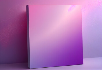 Poster - Beautiful abstract colorful background background violet and pink colors. Generative AI technology.
