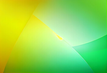 Poster - Beautiful abstract colorful background background green and yellow colors. Generative AI technology.
