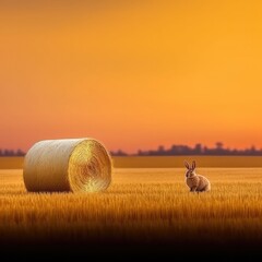 rabbit, animal, bunny, wild, hare, mammal, grass, ears, brown, fur, easter, wildlife, pet, nature, cute, cottontail, fluffy, green, baby, field, animals, furry, farm, spring