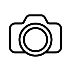 Wall Mural - Camera icon. sign for mobile concept and web design. vector illustration