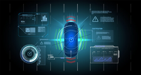 Poster - ev car panel, electric vehicle car dashboard design element elegant and simple style for alternative