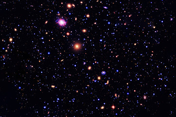 Wall Mural - beautiful starry background. elements of this image furnished nasa.