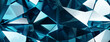 Abstract crystal background in light blue colors with refracting of light and highlights on the facets