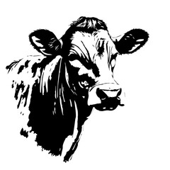 Sticker - Cow Vector