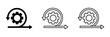 © david - Agile vector icons set