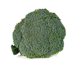 Wall Mural - Broccoli isolated on white background.