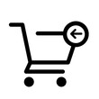 © CozyDesign - arrow shopping online cart outline icon