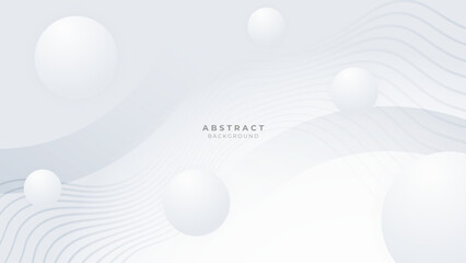 Wall Mural - abstract white background