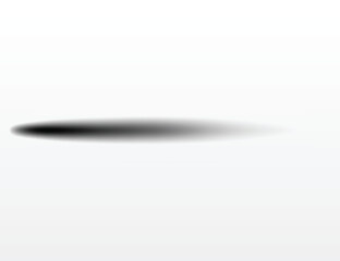 Wall Mural - shadow effect. realistic blurred edges shadow of isolated template. oval drop shadow for any vector 