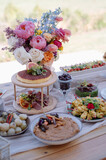 Fototapeta Na drzwi - Wedding Food Canapes