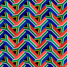 South African Pattern. Motif Background. Vector Illustration