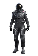 Wall Mural - Space suits isolated on space background.  Ai generated.