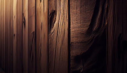 Wooden abstract texture background. Top View Of wooden Background. mockup. Ai generated image