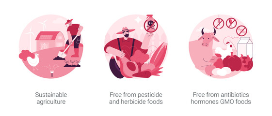 Poster - Curbside pickup abstract concept vector illustration set. Place your order online, call for load products, get supplies without leaving your car, safe grocery pick-up, quickservice abstract metaphor.