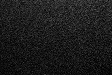 Black Texture, Clean Black Grained Texture As Background
