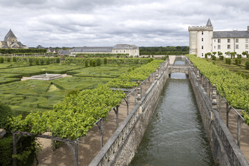 Canvas Print - Parc du château de Villandry