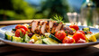 © Robert - grilled chicken with vegetables