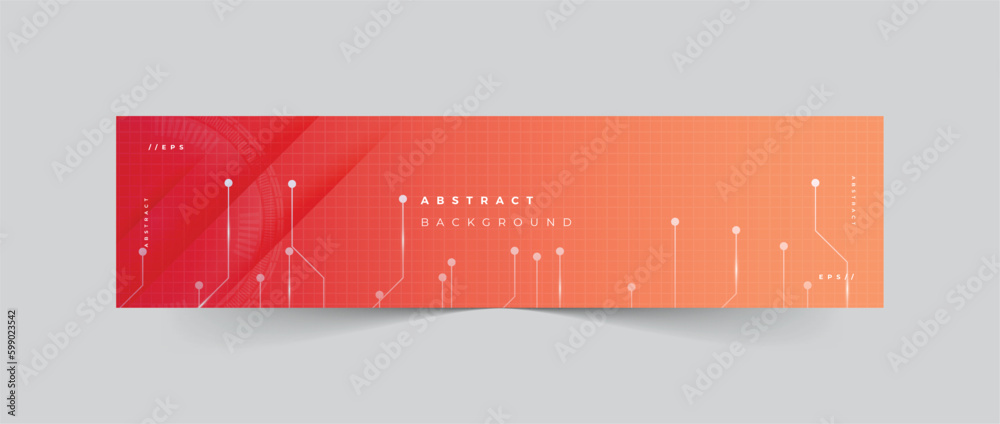 Linkedin Background Red