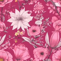  pink floral journey backgrounds