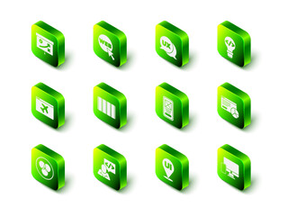 Poster - Set Web and graphic design, UI or UX, Front end development, Website statistic, Monitor mobile, and icon. Vector