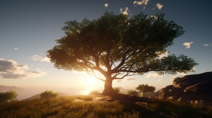 Wall Mural - Tree in the forest