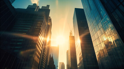 Iconic Skyscrapers of the Blue Sky City