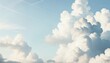 © Nils - Blue sky and white fluffy clouds