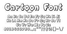 Comics Bubble Font Or Type, Balloon Typeface, Fat Alphabet. English ABC Funny Figures And Numbers, Latin Alphabet Vector Inflated And Chubby Letters And Digits Or Cartoon Bubble Font Typeset Symbols