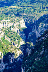  Mountain view. Verdon Gorge in Provence France.