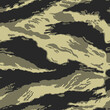 © Sanvel - Vector linear camouflage pattern, trendy line background, disguise texture.