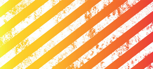 Poster - abstract background with hazard stripes	