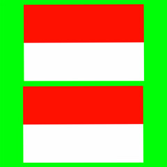 Wall Mural - patterns, shapes, the background is red and white