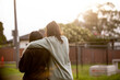 © Austockphoto - Two Aboriginal women walking together