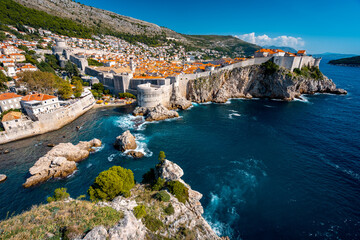  Dubrovnik, Old Town, view from Lovrijenac fortress