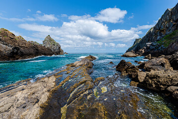 Wall Mural - Laga beach, Vizcaya, Euskadi, Spain