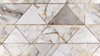 © Viktory Designs - Weiss Gold Elemente Modern Marmor Boden Fliese Hintergrund Muster Pattern Nahtlos Seamless Stein Oberfläche PNG